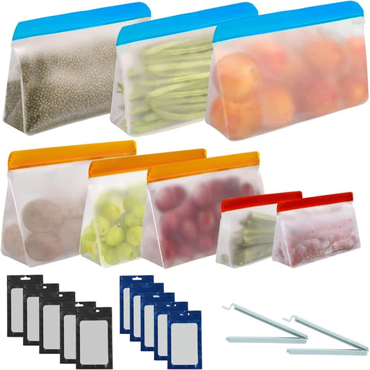 Multi-Color Food Storage Bags